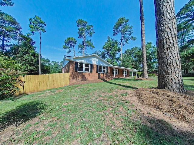 623 Stanton Dr, North Augusta, SC 29841 - back of property with brick siding