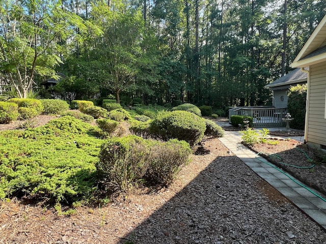 139 Cresent Dr, Mccormick, SC 29835 - view of yard with a deck