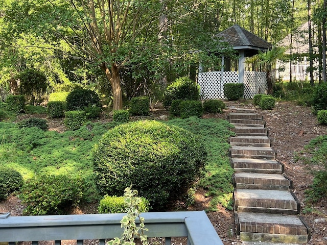 139 Cresent Dr, Mccormick, SC 29835 - view of yard featuring stairs