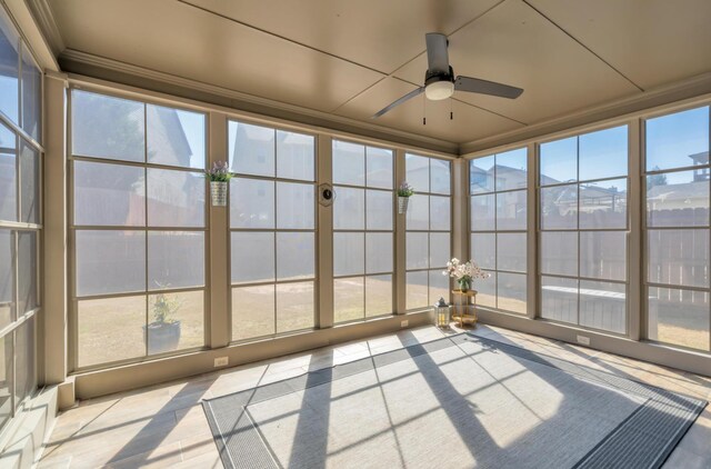 343 Abby Cir, Greenville, SC 29607 - unfurnished sunroom with crown molding