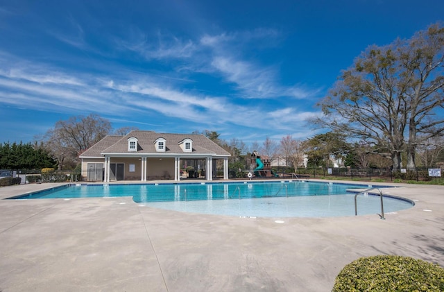 343 Abby Cir, Greenville, SC 29607 - community pool featuring fence and a patio area