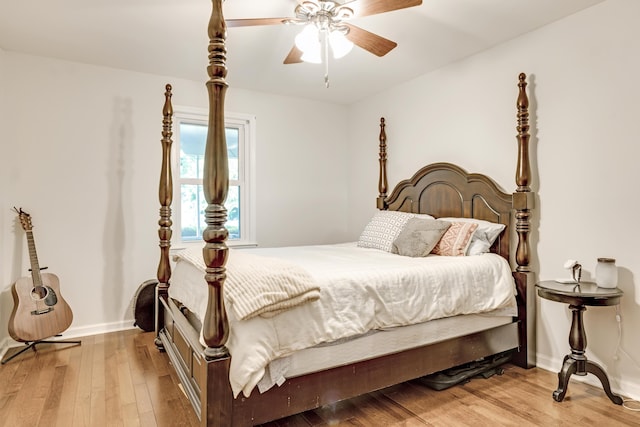217 Longmeadow Rd, North Augusta, SC 29860 - bedroom featuring wood finished floors and ceiling fan