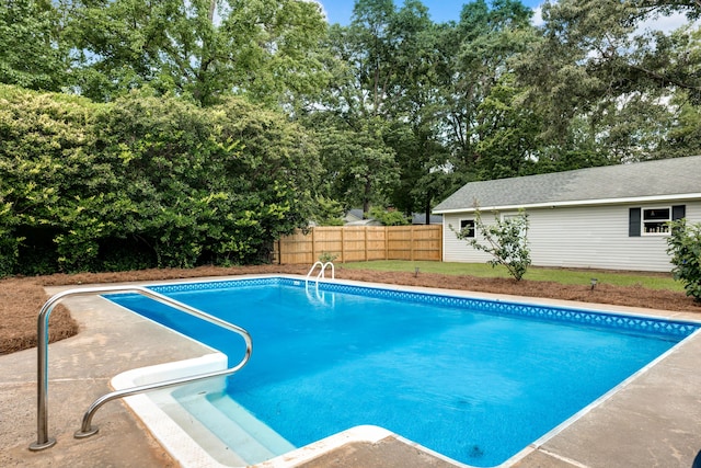 217 Longmeadow Rd, North Augusta, SC 29860 - view of swimming pool with view of scattered trees