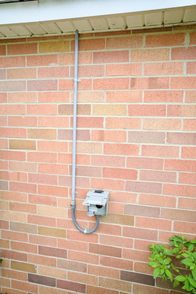 details with brick siding