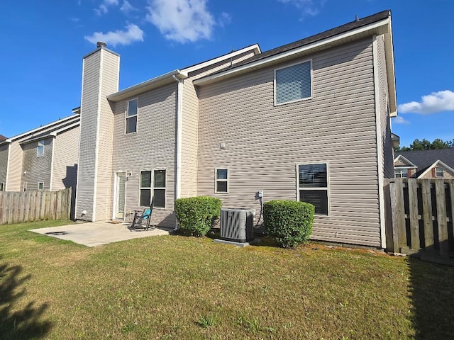 2144 Willhaven Dr, Augusta, GA 30909 - back of property with a patio and a chimney