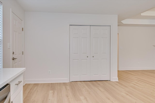 4002 Hidden Haven Ct, Augusta, GA 30909 - interior space featuring light wood-style floors, baseboards, and a closet