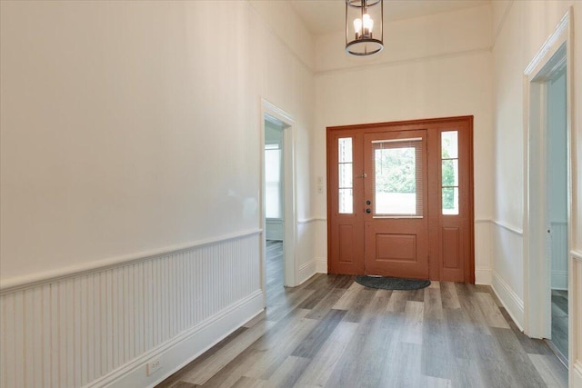 65 W Calhoun St, Wadley, GA 30477 - doorway featuring light hardwood / wood-style floors