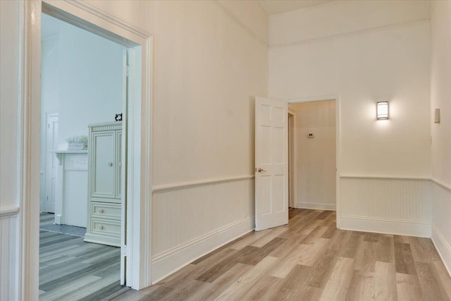65 W Calhoun St, Wadley, GA 30477 - hallway featuring light wood-type flooring