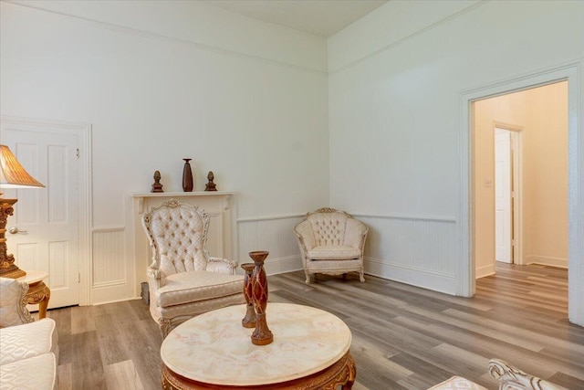 65 W Calhoun St, Wadley, GA 30477 - sitting room featuring wood-type flooring
