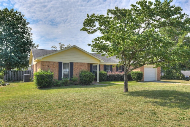 301 Cobblestone Ct, Martinez, GA 30907 - ranch-style house featuring brick siding, a garage, and driveway