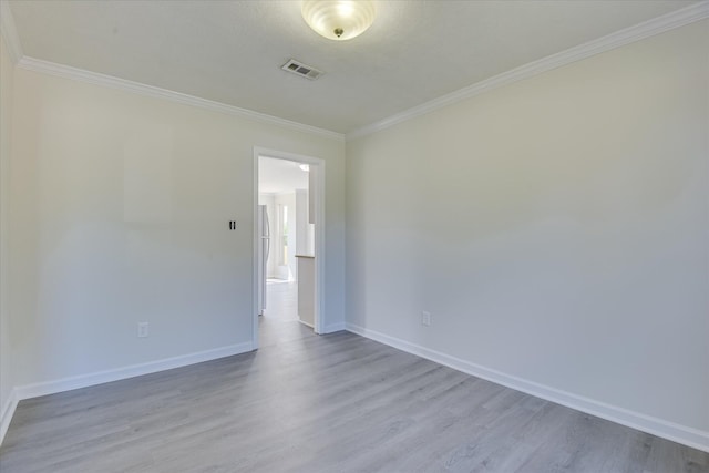301 Cobblestone Ct, Martinez, GA 30907 - spare room with crown molding and wood finished floors