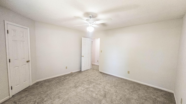 206 W Amelia Dr, Martinez, GA 30907 - carpeted empty room with a ceiling fan and baseboards