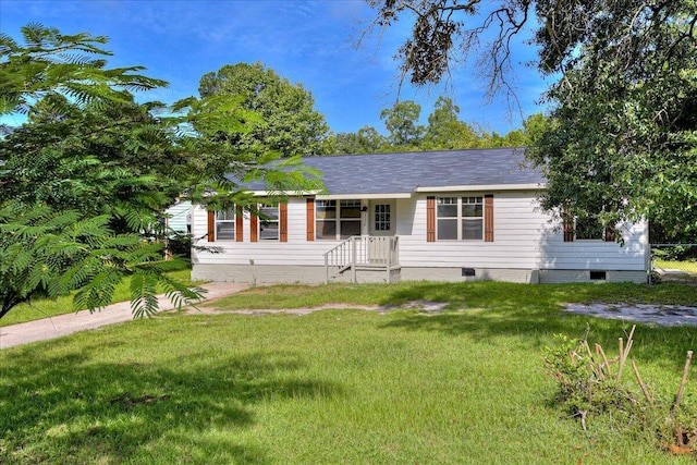 2028 Wharton Dr, Augusta, GA 30904 - ranch-style home with a front lawn and crawl space