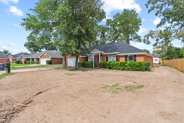4500 Marthas Way, Grovetown, GA 30813 - ranch-style house featuring driveway, brick siding, and a garage
