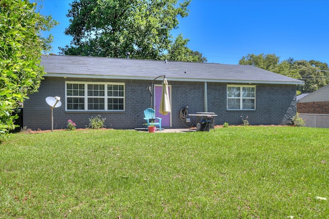 2382 Patrick Ave, Hephzibah, GA 30815 - view of front facade with a front yard
