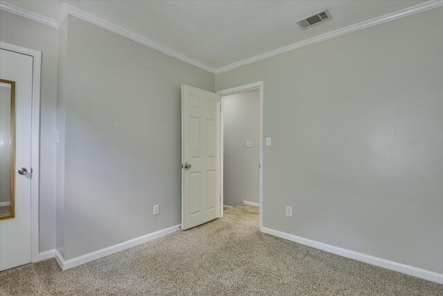 216 Dry Creek Rd, Evans, GA 30809 - unfurnished room with carpet flooring, ornamental molding, and baseboards