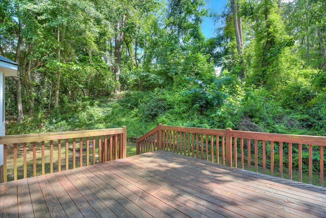 216 Dry Creek Rd, Evans, GA 30809 - view of deck