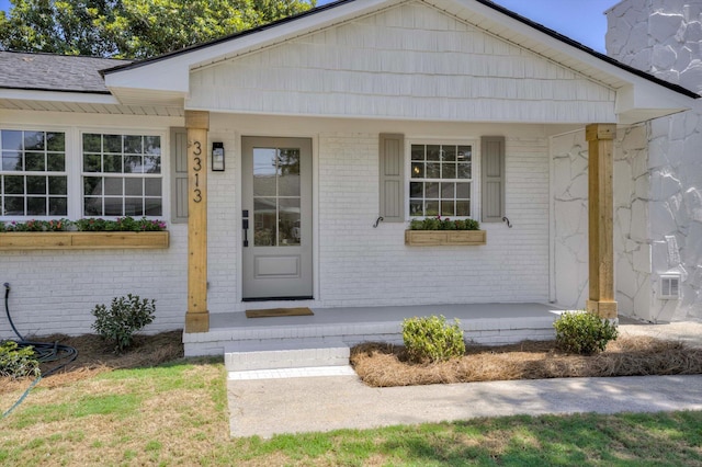 3313 Davant St, Augusta, GA 30907 - property entrance with brick siding
