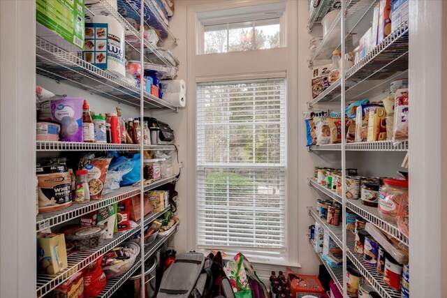 view of pantry