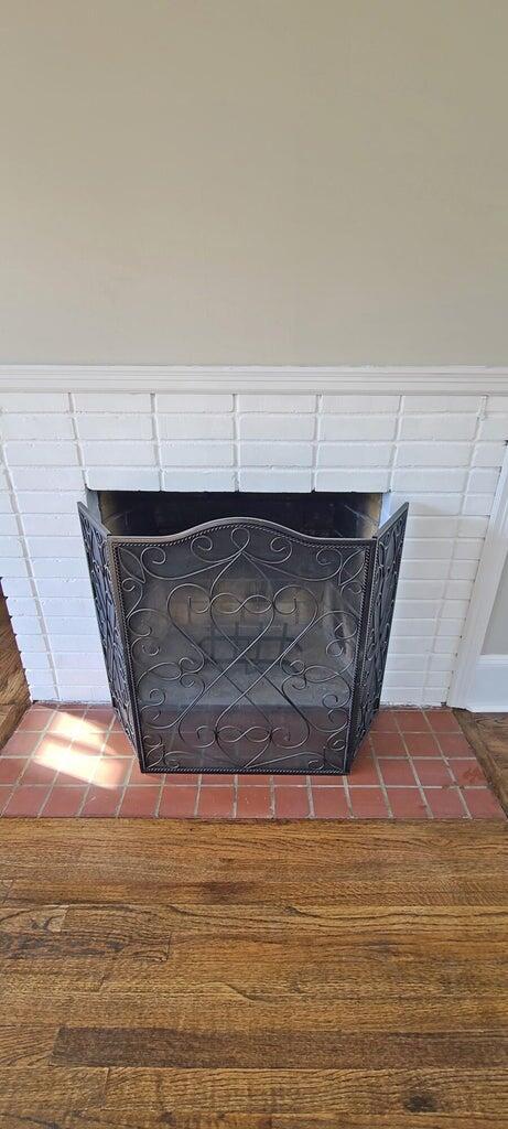 interior details with a fireplace