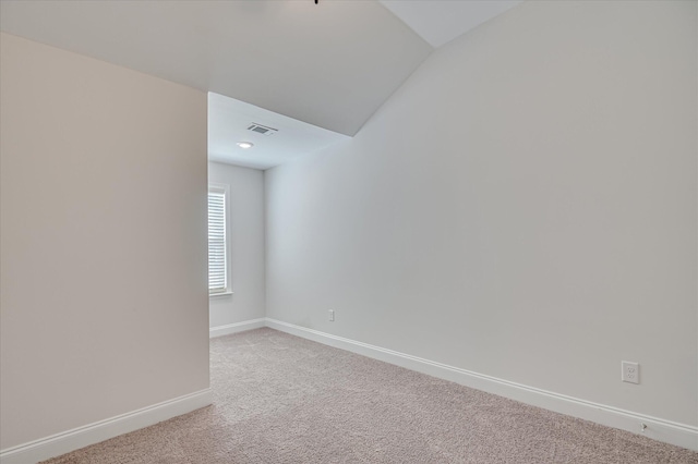 359 Sumac Trl, Evans, GA 30809 - empty room with light carpet, baseboards, and lofted ceiling