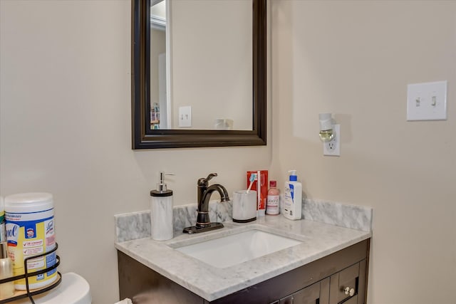 4804 High Meadows Dr, Grovetown, GA 30813 - half bath featuring vanity and toilet