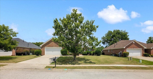 2071 Lake Forest Dr, Grovetown, GA 30813 - view of front of property featuring a front lawn, brick siding, and driveway