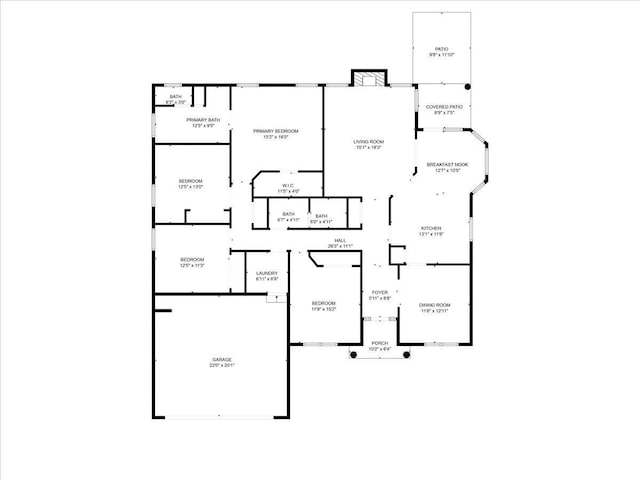 2071 Lake Forest Dr, Grovetown, GA 30813 - view of property floor plan