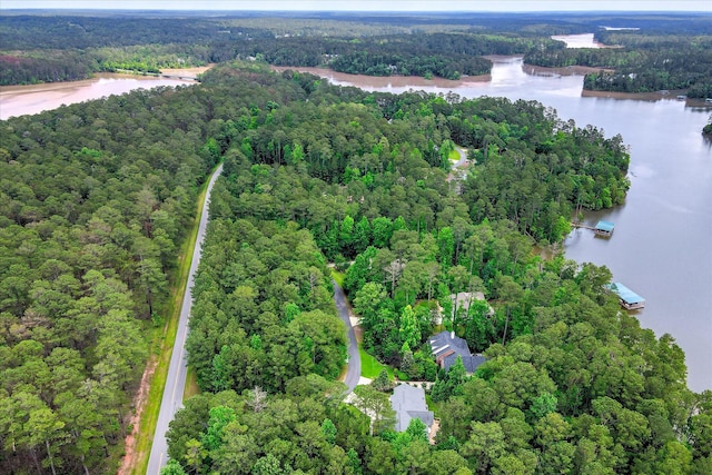 203 Jacque Cir, Mccormick, SC 29835 - aerial view of property's location with a forest and a nearby body of water
