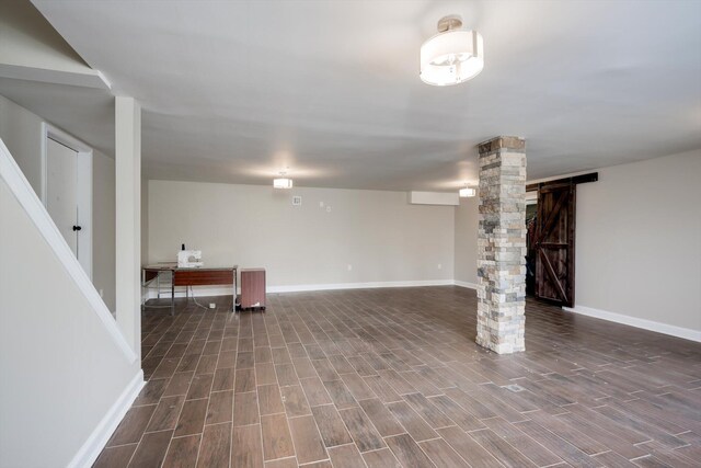 1543 Wrens Hwy, Thomson, GA 30824 - finished basement with baseboards and wood finished floors