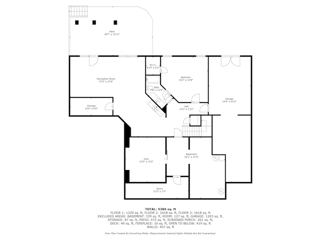 460 Armstrong Way, Evans, GA 30809 - view of property floor plan
