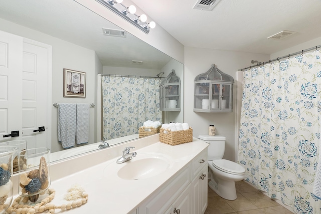460 Armstrong Way, Evans, GA 30809 - full bath featuring vanity, tile patterned floors, and curtained shower