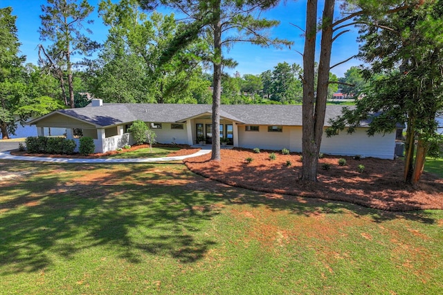 118 Lake Bluff Dr, Waynesboro, GA 30830 - single story home with a front lawn