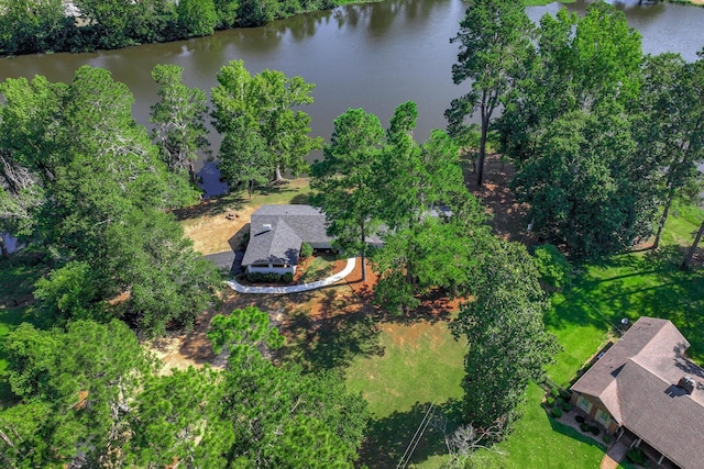 118 Lake Bluff Dr, Waynesboro, GA 30830 - aerial view of property and surrounding area featuring a nearby body of water