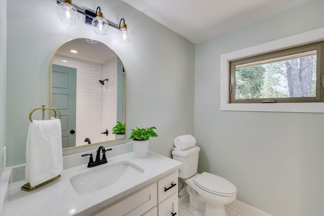118 Lake Bluff Dr, Waynesboro, GA 30830 - full bathroom featuring vanity and tile patterned flooring