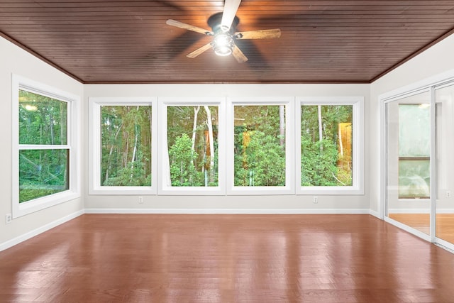 354 Rice Ct, Martinez, GA 30907 - unfurnished sunroom featuring plenty of natural light