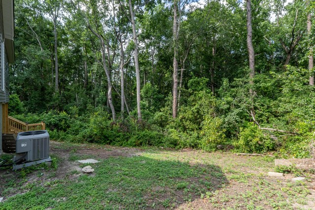 354 Rice Ct, Martinez, GA 30907 - view of yard with a forest view