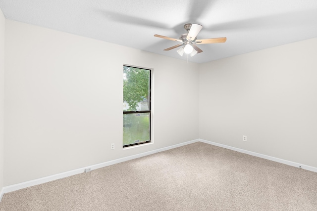 354 Rice Ct, Martinez, GA 30907 - carpeted empty room featuring a ceiling fan and baseboards