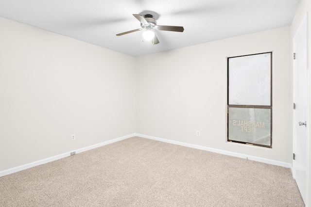 354 Rice Ct, Martinez, GA 30907 - carpeted empty room featuring ceiling fan and baseboards