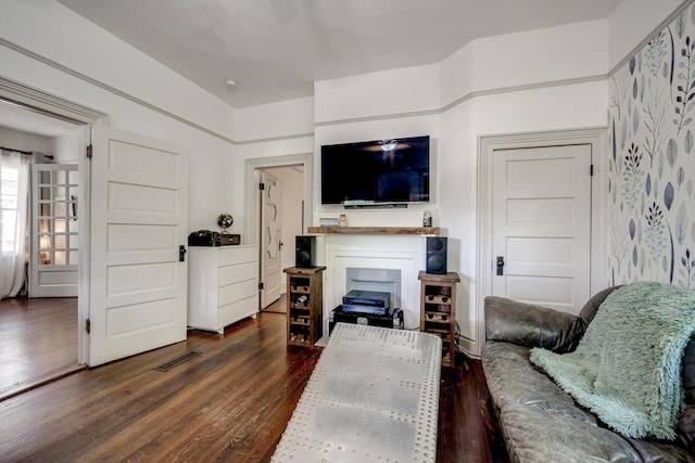 1544 Schley St, Augusta, GA 30904 - living room with wood finished floors