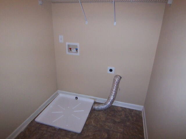 2103 Kaneck Way, Hephzibah, GA 30815 - laundry area featuring hookup for a washing machine, electric dryer hookup, and baseboards