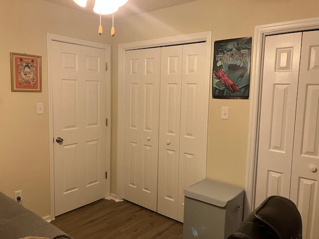 42 Bluff Pointe Way, Aiken, SC 29803 - bedroom featuring baseboards and dark wood-type flooring