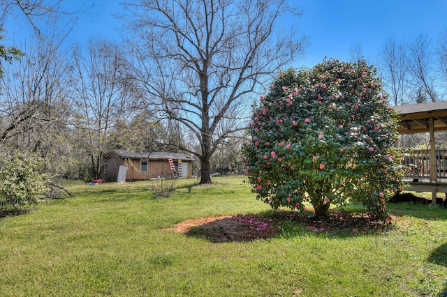 2107 Brown Rd, Hephzibah, GA 30815 - view of yard featuring an outdoor structure