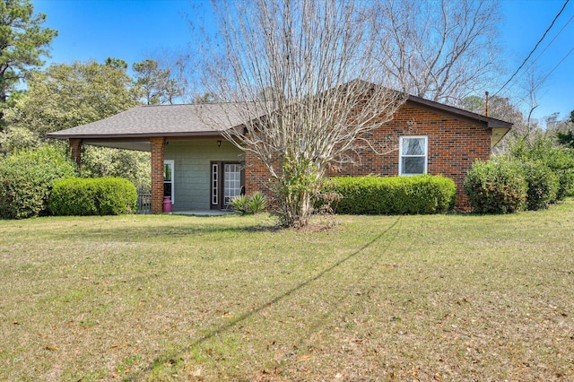 2107 Brown Rd, Hephzibah, GA 30815 - view of front of house featuring a front yard