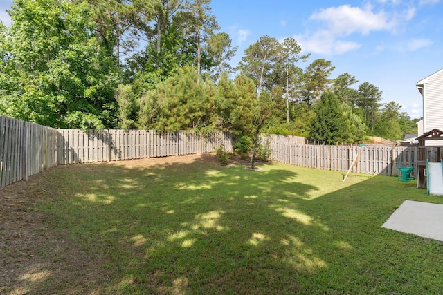 501 Cranberry Cir, Grovetown, GA 30813 - fenced backyard with a playground
