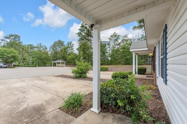 607 Beretta Dr, Grovetown, GA 30813 - view of patio / terrace with a gazebo