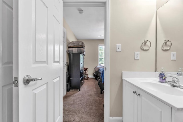 607 Beretta Dr, Grovetown, GA 30813 - bathroom with vanity and baseboards