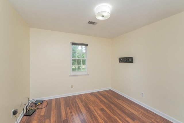 2421 Castlewood Dr, Augusta, GA 30904 - empty room featuring dark wood-style flooring and baseboards