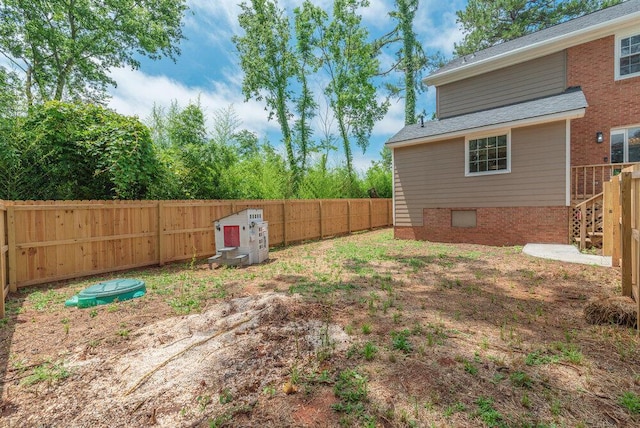 2421 Castlewood Dr, Augusta, GA 30904 - view of fenced backyard