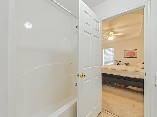 15 Whitney Ct, Augusta, GA 30904 - full bathroom with a ceiling fan and shower / washtub combination